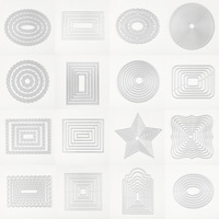 Matrices manuelles de taille A4 personnalisées, petit modèle de couteau en acier au carbone quantité minimale de commande pour bricolage, scrapbooking, gaufrage, découpe, boîte de matrices fines et épaisses