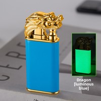 Briquet torche nouveau produit allume-cigare portable coupe-vent avec briquet de luxe à double flamme