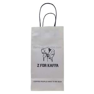 Bolsas de Papel Kraft Impresas en Flexografía, Personalizadas, Duraderas, Ecológicas y Biodegradables para Café, Té, Cerveza y Whisky para Llevar - Product Image 2