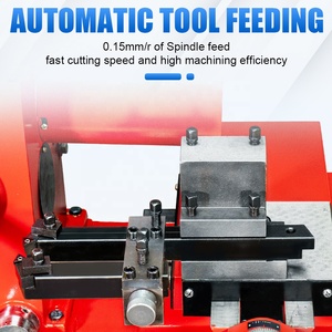 Machine à tournage de freins à disque de petite taille Xinjintuo, prix d'usine bon marché, vente chaude, certifiée CE, adaptable à tous les types de jantes en alliage - Product Image 3