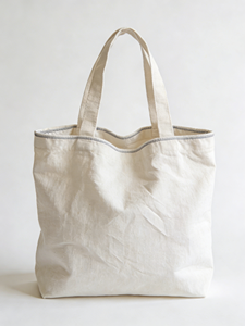 Heavy Duty Strong Large Natural Canvas Tote <b>Bags</b> with Zipper Closure for <b>Crafts</b> Shopping Canvas <b>Bag</b> Cotton <b>Bag</b> - Product Image 4