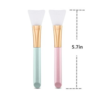 Skin Face Care Makeup <b>Tool</b> Round <b>Silicone</b> Facial Mud Mask Applicator Facial Mask Brush Beauty <b>Tools</b> Gracedo ISO9001 Certified - Product Image 6