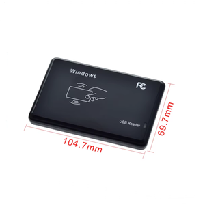 Lector de tarjetas de identificación lector de tarjetas USB RFID lector serie EM 4001 125 KHz - Product Image 3