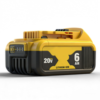 Batterie DW 20V XR MAX 6Ah DCB206 Batterie au lithium pour outil électrique 18V Batterie de remplacement