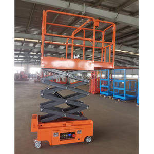 300kg 3m <strong>Battery</strong> Charger Cherry Picker Scissor Lift - Product Image 4