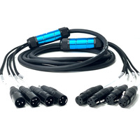 Câble audio multicanal 4 voies XC1008JSH pour l'éclairage de scène, les systèmes sonores et l'interconnexion de microphones – Spécial Chine