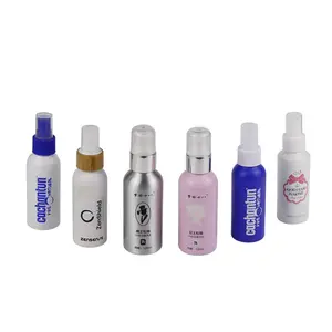 30ml 50ml 100ml 150ml 200ml 250ml cosmétiques Vides en aluminium pulvérisateur bouteilles pour emballage cosmétique