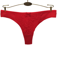 Ropa Interior Femenina al por Mayor, Tanga de Algodón para Mujer, Ropa Interior de Moda de Talle Bajo, Suave y Transpirable