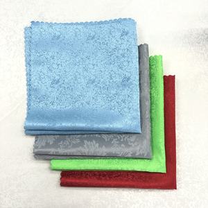 Serviettes de table en polyester <span class=keywords><strong>noir</strong></span> de décoration pour le dîner de banquet de mariage - Product Image 5