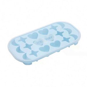 Nuevo Diseño de Molde de Silicona con Forma de Corazón y Estrella para Cubitos de Hielo, Gelatina y Pastel, con Tapas - Product Image 6