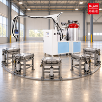 Machine à mousser compacte en polyuréthane basse pression pour le prototypage en laboratoire et la production à petite échelle