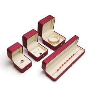 Drawer <b>Box</b> Base an Lid Packaging Corner Rounded <b>Flat</b> PU Leather Pendant Necklace Ring Jewelry Packaging <b>Box</b> Out of Stock Jewelry - Product Image 4