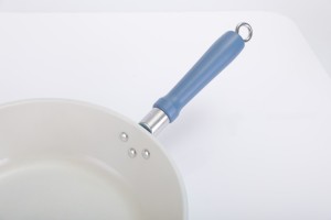 Safir gökyüzü mavi sağlıklı seramik yapışmaz tava toksik olmayan tava cam kapak ile bulaşık makinesinde yıkanabilir tencere - Product Image 4