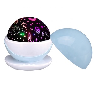 Lonvel – planétarium pour chambre d'<span class=keywords><strong>enfant</strong></span>, étoile, lune, lampe cadeau pour <span class=keywords><strong>enfant</strong></span>, projecteur ciel étoilé rotatif, décoration led, veilleuse de table - Product Image 6