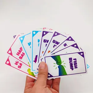 Carte da gioco da poker in carta con logo personalizzato stampato juegos de mesa tarot carte per adulti