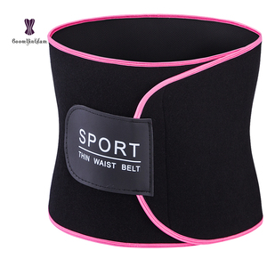 Waist Slimming Men Gym Sports <strong>Underbust</strong> Back to Fit Waist Trimmer Sweat Wrap Fitness Belt - Product Image 3