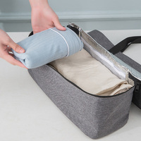 Sac fourre-tout de plage avec poche pour pique-nique, sac à main de séparation sec et humide en maille, usine Oem/Odm, bon marché