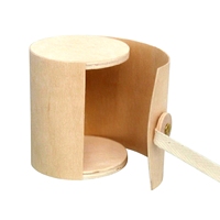 Urna de Madera de Abedul para Cenizas, Nuevo Diseño, Caja Cilíndrica para Guardar Cenizas, Frasco Redondo de Madera, Ecológico, para Mascotas y Humanos