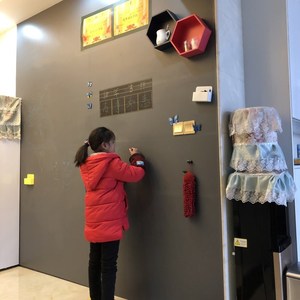 Jinyi - Rollo de Vinilo Adhesivo para Pared con Diseño de <span class=keywords><strong>Pizarra</strong></span> <span class=keywords><strong>Negra</strong></span> Plegable, para Decoración - Product Image 4