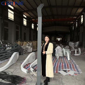 Lámpara de Jardín LED para Exteriores Cishine, Resistente al Agua, Decoración de Jardín, Poste de Jardín para Parques y Caminos - Product Image 2