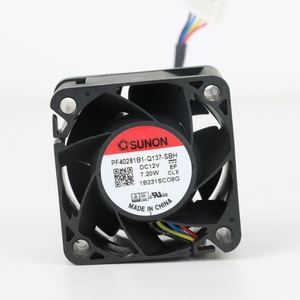 Ventilador Axial de Refrigeración para Gabinete Eléctrico SUNON PF40281B1-Q137-SBH 40x40x28mm 12VDC 7.2W con Rodamiento de Vapor OEM ODM - Product Image 1