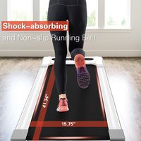 Vente en gros d'équipements de fitness motorisés 2,25 HP, tapis de course électrique portable miniature avec télécommande et 12 programmes pour usage domestique
