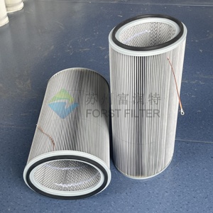 Forst CE công nghiệp xi măng phun cát chế biến gỗ bột áo Bụi Collector lọc HEPA Polyester PTFE hình bầu dục Cartridge Lọc - Product Image 6