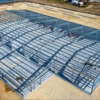 Kits de construction en acier modernes 40x60, entrepôt, structure en acier préfabriquée