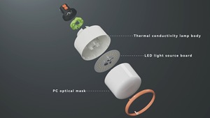 Lampadina LED di Emergenza E27 20W di Alta Qualità, Ricaricabile, 8-10 Ore di Autonomia, 3 Anni di Garanzia per Illuminazione Domestica e Magazzino, B22 - Product Image 4