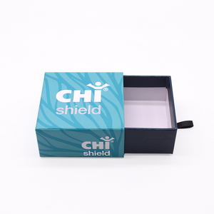 2020 sur Mesure De Luxe de Style de Boîte <span class=keywords><strong>D</strong></span>'allumettes Sortir <span class=keywords><strong>Carton</strong></span> Glissé Tiroir Boîte Cadeau Emballage Bleu - Product Image 5
