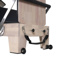Reformer de Pilates en bois de chêne massif pour usage domestique, équipement de yoga et de fitness, machines de Pilates à vendre