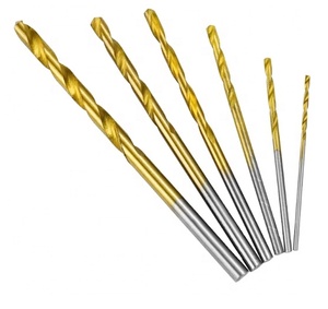 Toptan fiyat M2 kalay kaplama HSS düz şaft büküm matkap uçları - Product Image 4