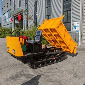 Minivolquete giratorio, carretilla motorizada, camión oruga con transmisión hidráulica para trabajo agrícola - Product Image 1