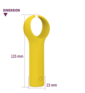 هزاز نسائي صغير وجذاب من GINYA مع تطبيق، اهتزاز قوي للغاية، محفز للنساء لتحفيز البظر، لعبة جنسية للأزواج - Product Image 5