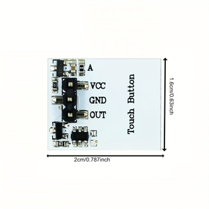 HTTM Series Capacitive <b>Touch</b> <b>Switch</b> Button Module 2.7V-6V RGB Blue Red Green Yellow Strong Anti-interference - Product Image 4