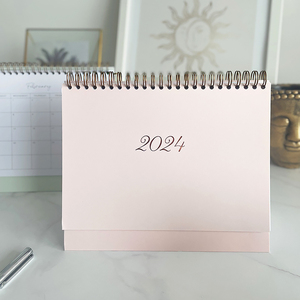 कॉइल बाउंड डेस्क कैलेंडर 2025 2026 प्लानर कार्यालय घर की दीवार के लिए स्टिकी नोट्स मेमो पैड के साथ प्लानर मासिक अनुसूची - Product Image 5