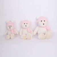 Tétine en peluche Chef Ours en peluche CE ASTM OEM ODM à bas quantité minimale de commande Logo personnalisé Poupées en peluche Animal en peluche peluches personnalisées Coton