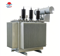 Transformateur immergé dans l'huile S22 ONAF à enroulement en aluminium triphasé 35 kV 100 kVA personnalisé OEM ODM pour centrale solaire
