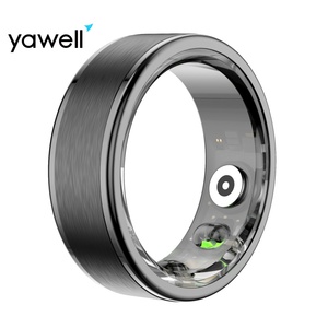 Yawell Atacado Preto Eletrônico Inteligente Contador Anel Multi Função Rosa de Ouro Carga Magnética Saúde Smart Ring R03 Smart Ring - Product Image 1