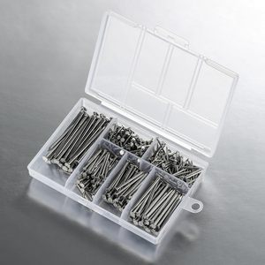 Wensilon Stainless Steel 304 <b>Nails</b> Kit 430pcs <b>Wall</b> Hanging Dowels Long <b>Nails</b> Assorted Sizes - Product Image 2