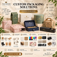 Boîte cadeau de luxe personnalisée avec design botanique pour chaussettes, vêtements, accessoires, emballage haut de gamme, fournisseur OEM