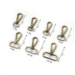 Accesorios Correa hebillas cierre de langosta de acero inoxidable de metal cordón <span class=keywords><strong>d</strong></span> giratorio gancho para bolso - Product Image 5