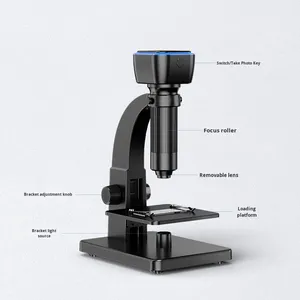 Microscope biologique à double objectif 315wifi <span class=keywords><strong>2000X</strong></span> à fort grossissement, loupe numérique pour téléphone portable <span class=keywords><strong>USB</strong></span>/WiFi - Product Image 4