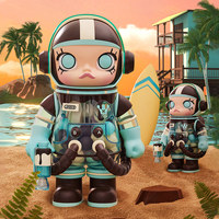 Коллекционные фигурки POPMART MEGA SPACE MOLLY 400% Mint Chocolate Anime из ПВХ, масштаб 1/12, для декора дома, в закрытых коробках-сюрпризах