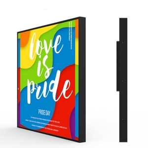27.8 inch treo tường quảng cáo màn hình vuông hiển thị khung nhôm và góc nhìn rộng - Product Image 2