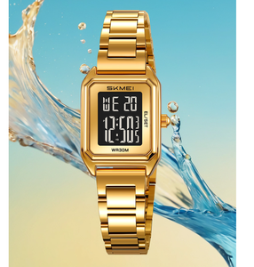 Montres carrées couleur or DFS08 - Product Image 6