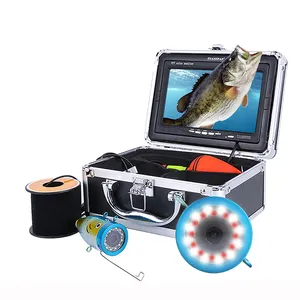 探鱼仪30米电缆7 "TFT彩色LCD水下钓鱼摄像机系统，具有DVR功能，用于冰/海/河钓鱼