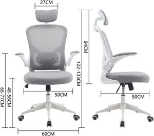Chaises de <span class=keywords><strong>bureau</strong></span> ergonomiques inclinables en tissu maillé Anji, les plus économiques, <span class=keywords><strong>pour</strong></span> de longues heures de travail, Sillas De Oficina, équipement de <span class=keywords><strong>bureau</strong></span> - Product Image 2