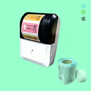 Mini paspor foto x terminal kain barcode label portabel iminte Dot matrix printer thermique thermal printer