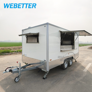 WEBETTER Remolque de <span class=keywords><strong>Comida</strong></span> Móvil para Café, Totalmente Equipado, para Negocios de Alimentos - Product Image 3